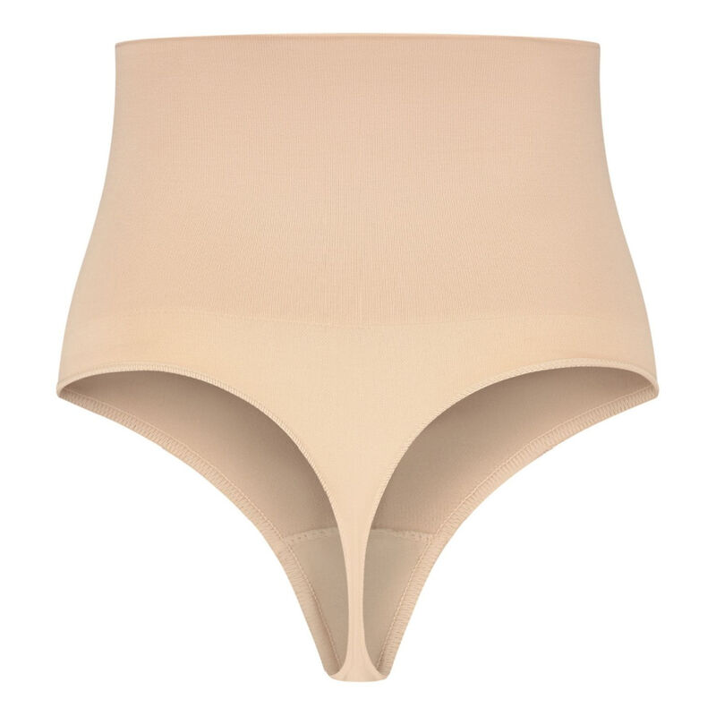 BYE-BRA - FAJA SIN COSTURAS ESTILO TANGA BEIGE TALLA M - immagine 3