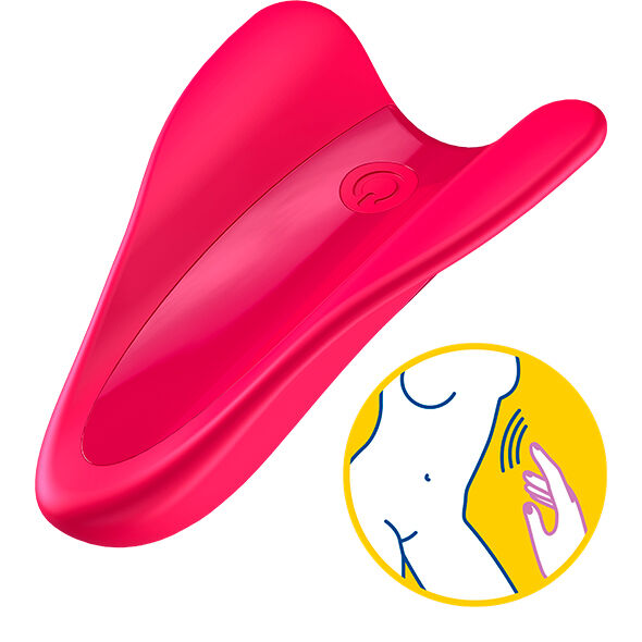SATISFYER - VIBRATORE HIGH FLY FINGER FUCSIA - immagine 3
