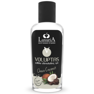 INTIMATELINE LUXURIA – VOLUPTAS GEL DA MASSAGGIO ALIMENTARE EFFETTO RISCALDANTE – COCCO E CREMA 100 ML