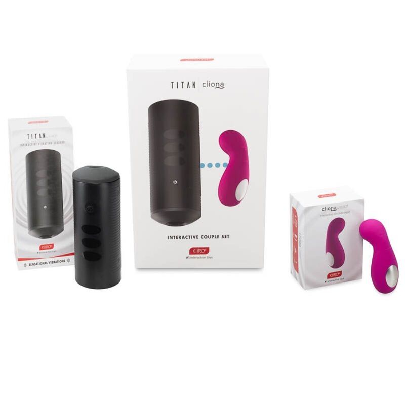KIIROO - SET COPPIE TITAN E CLIONA LILLA - immagine 3