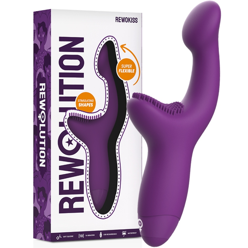 REWOLUTION – REWOKISS VIBRATORE PUNTO PER STIMOLATORE