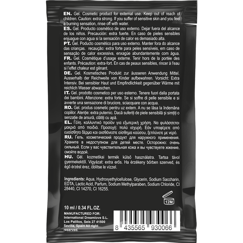 COQUETTE CHIC DESIRE - POCKET MAGIC CLIMAX GEL PER LEI GEL PER IL MIGLIORAMENTO DELLORGASMO 10 ML - immagine 3