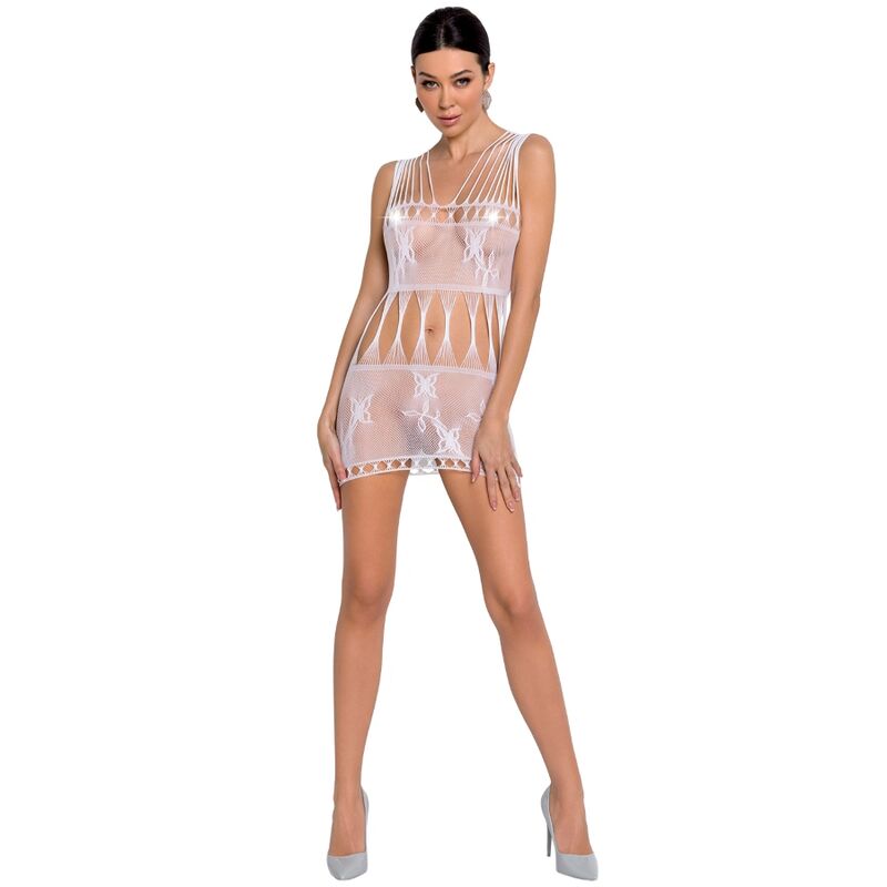 PASSION – WOMAN BS090 BODYSTOCKING BIANCO TAGLIA UNICA