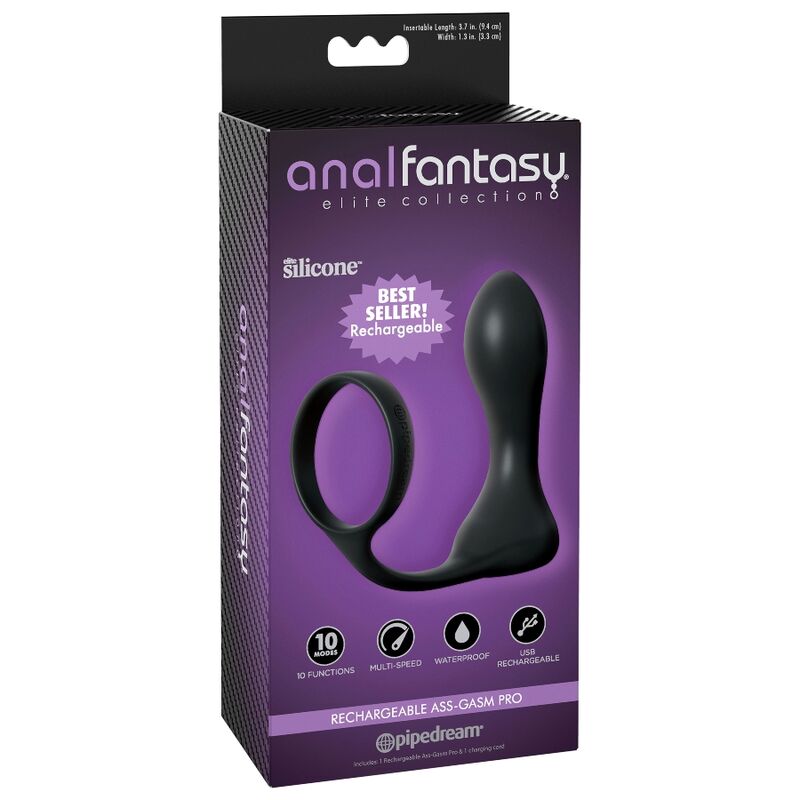 ANAL FANTASY ELITE COLLECTION - RICARICABILE ASS-GASM PRO - immagine 3