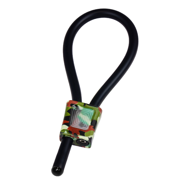 ELECTRASTIM - ANELLI PER IL CAZZO REGOLABILI PRESTIGE ELECTRALOOPS CAMOUFLAGE - immagine 2