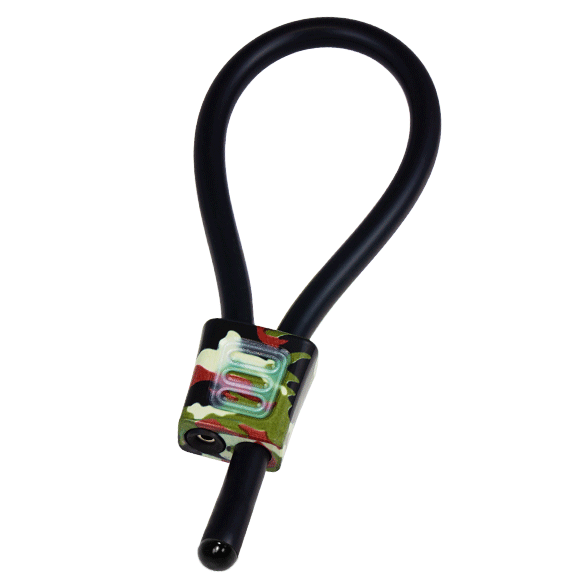 ELECTRASTIM - ANELLI PER IL CAZZO REGOLABILI PRESTIGE ELECTRALOOPS CAMOUFLAGE - immagine 3