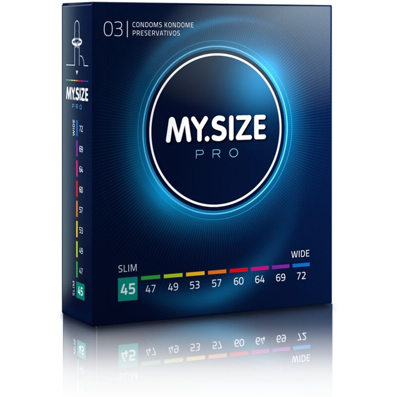 MY SIZE – PRO PRESERVATIVI 45 MM 3 UNIT