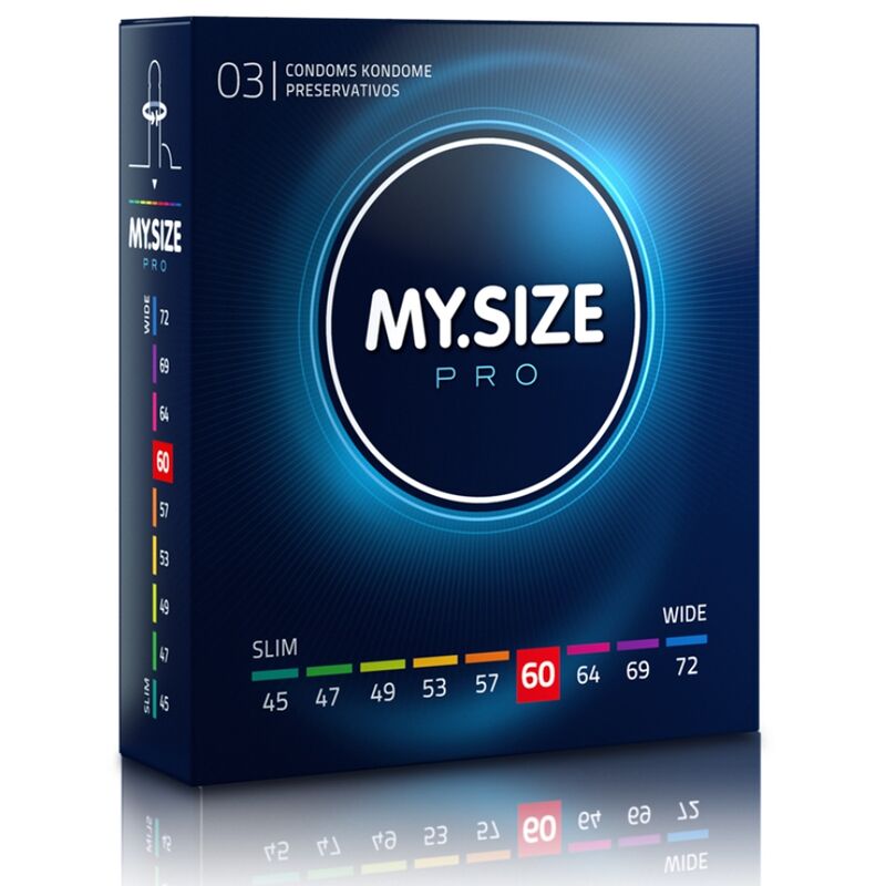 MY SIZE – PRO PRESERVATIVI 60 MM 3 UNIT