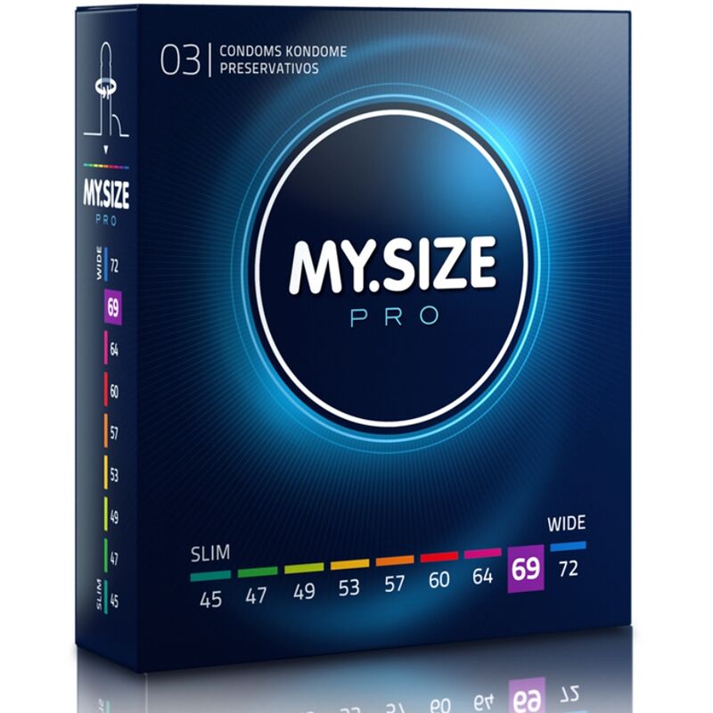 MY SIZE – PRO PRESERVATIVI 69 MM 3 UNIT