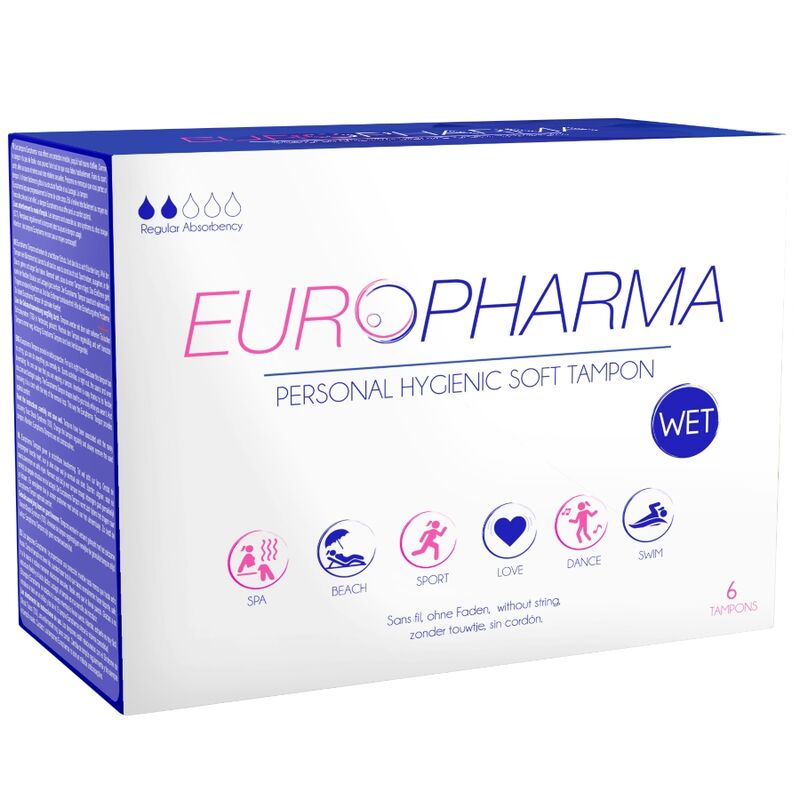 EUROPHARMA – TAMPONI AD AZIONE 6 UNITÀ