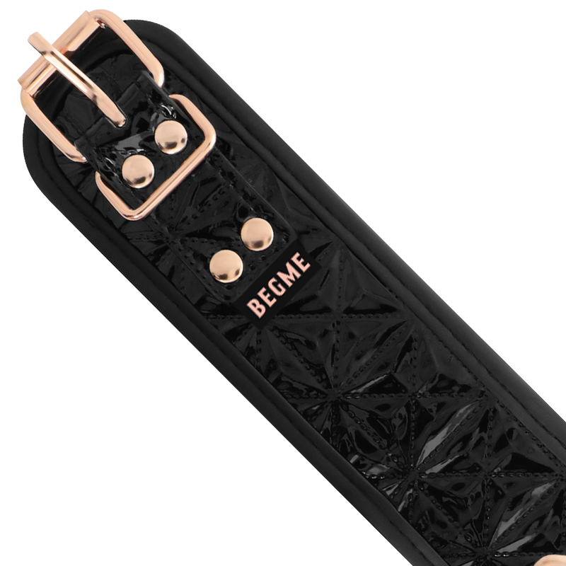 BEGME - BLACK EDITION PREMIUM COLLARE IN PELLE VEGANA - immagine 6