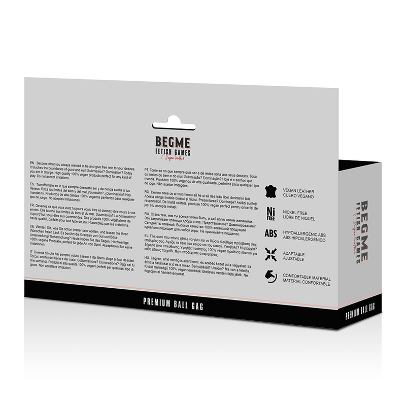 BEGME - EDIZIONE ROSSA IN PELLE VEGANA - immagine 4