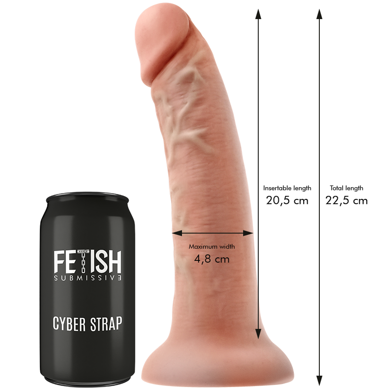 FETISH SUBMISSIVE CYBER STRAP - IMBRAGATURA CON DILDO E TELECOMANDO BULLET TECNOLOGIA WATCHME L - immagine 2
