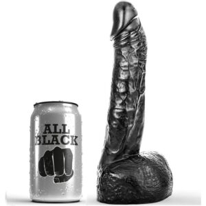ALL BLACK – DILDO CON PUGNO 20 CM