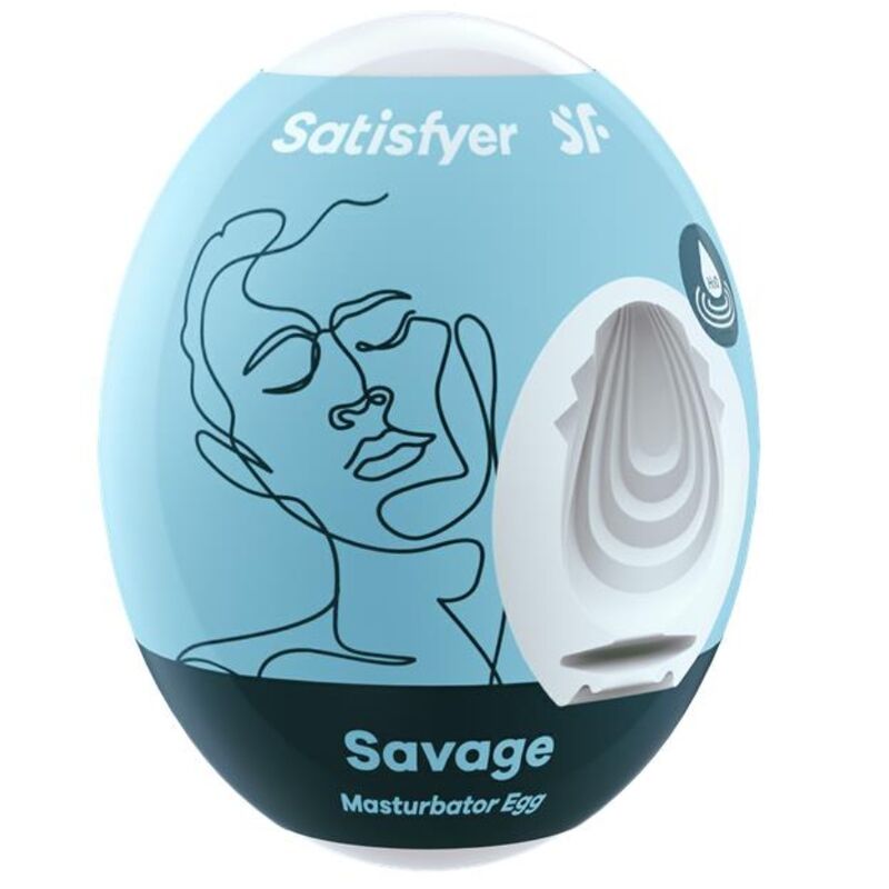 SATISFYER – SAVAGE MASTURBATOR UOVO