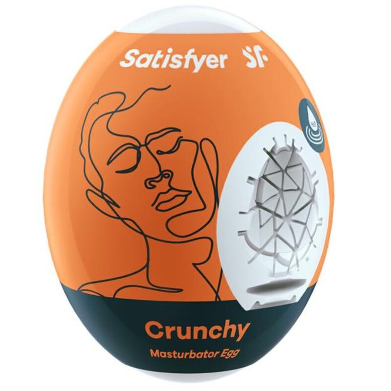 SATISFYER – UOVO MASTURBATORE CRUNCHY