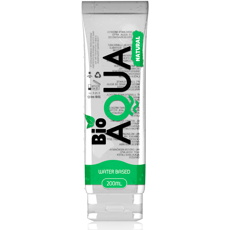 BIOAQUA – LUBRIFICANTE INGREDIENTI NATURALI A BASE ACQUA 200 ML