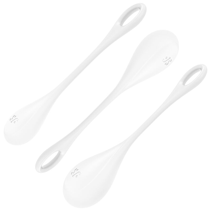 SATISFYER – SET DA ALLENAMENTO YONI POWER 1 BIANCO