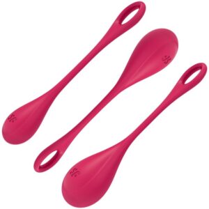 SATISFYER – SET DA ALLENAMENTO YONI POWER 1 ROSSO