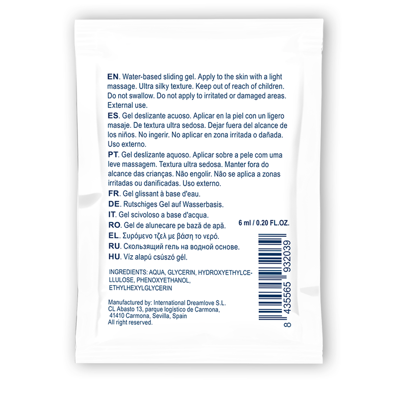 WATERFEEL - GEL SCORREVOLE NEUTRO A BASE ACQUA 6 ML - immagine 2