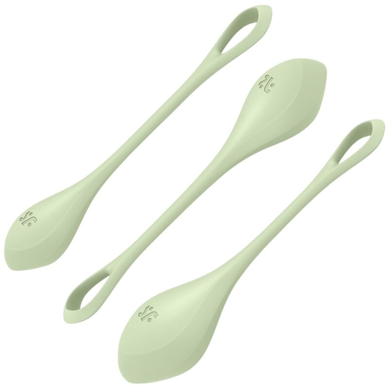 SATISFYER – SET DA ALLENAMENTO YONI POWER 2 VERDE