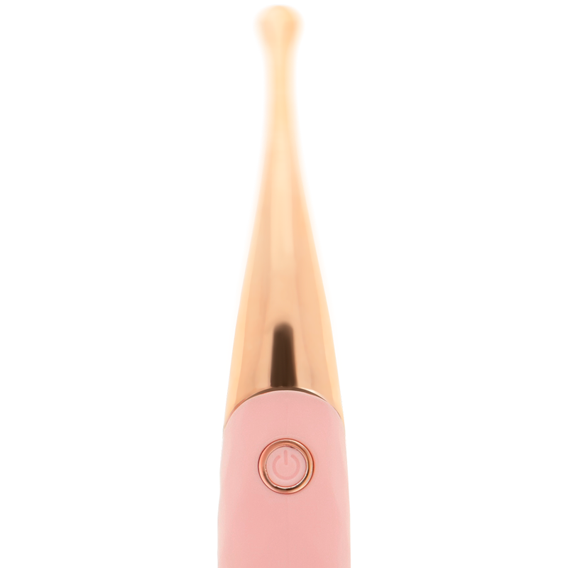 OHMAMA - STIMOLATORE CLITORIDE RICARICABILE 36 MODALITÀ ROSA-ORO ROSA - immagine 4
