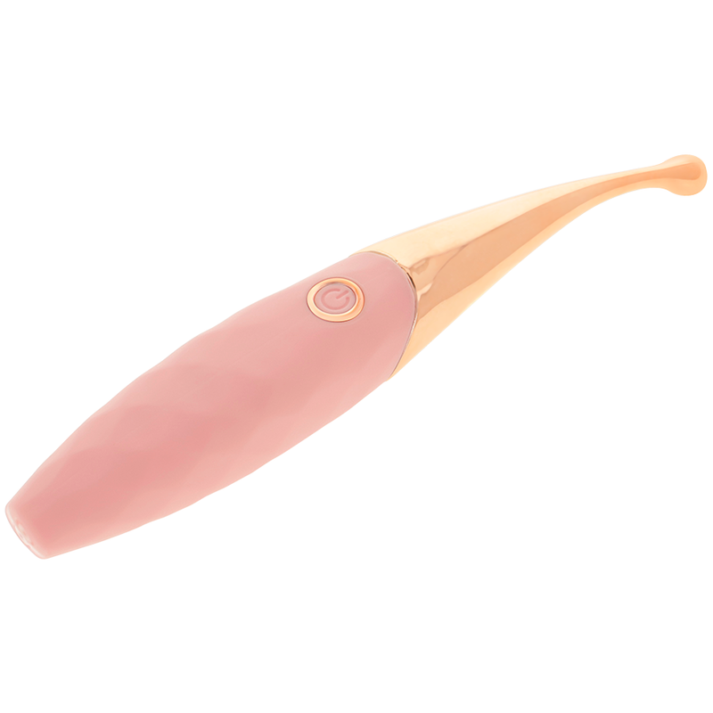 OHMAMA - STIMOLATORE CLITORIDE RICARICABILE 36 MODALITÀ ROSA-ORO ROSA - immagine 2