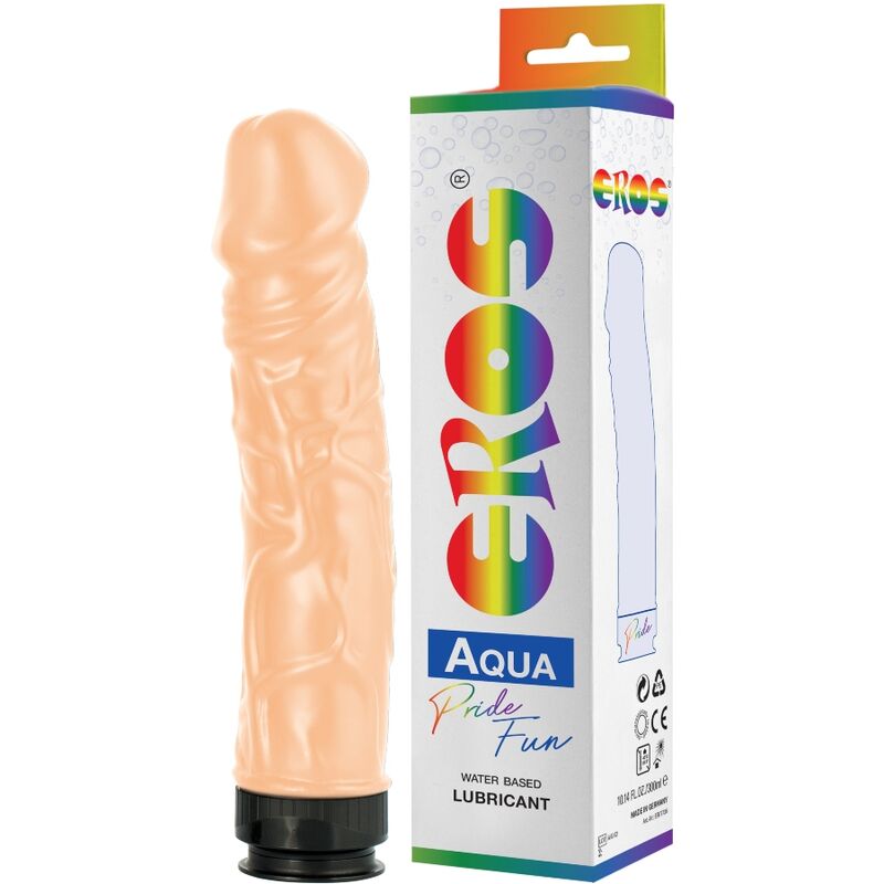PRIDE – EROS AQUA LGBT PRIDE DILDO E LUBRIFICANTE A BASE D”ACQUA