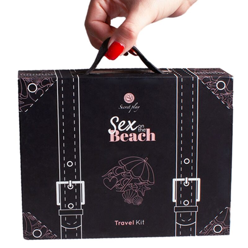 SECRETPLAY - KIT DA VIAGGIO SESSO IN SPIAGGIA (ES/EN/DE/FR/NL/PT) - immagine 3