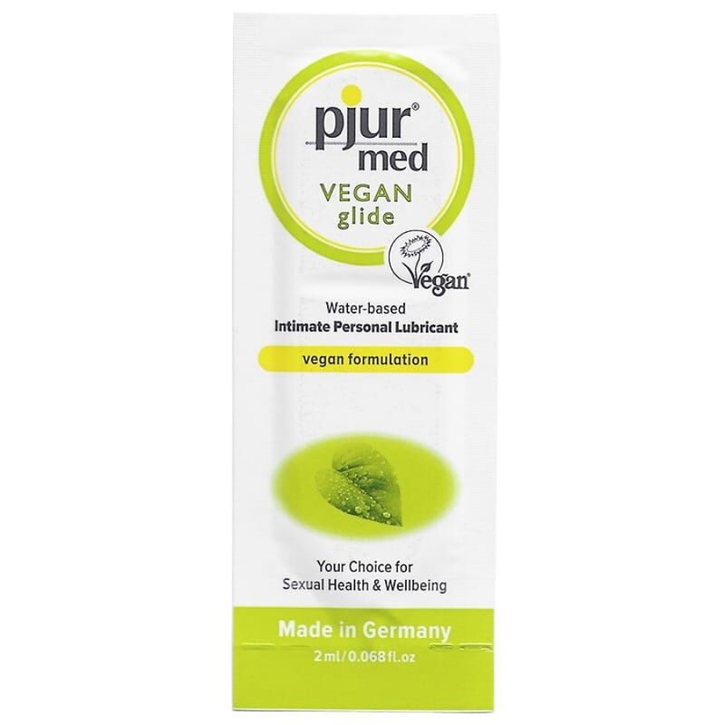 PJUR – MED VEGAN GLIDE LUBRIFICANTE A BASE ACQUA 2 ML