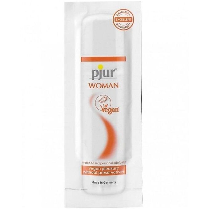 PJUR – WOMAN LUBRIFICANTE VEGANO A BASE ACQUA 2 ML