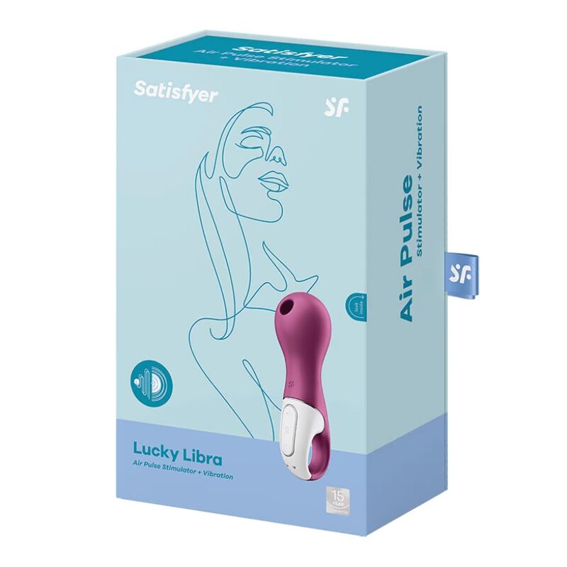 SATISFYER - STIMOLATORE E VIBRATORE LUCKY LIBRA - immagine 2