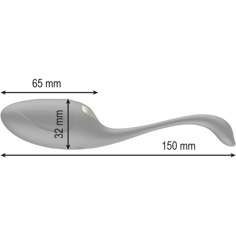 IBIZA - TELECOMANDO POTENTE VIBRATORE PER UOVO - immagine 2