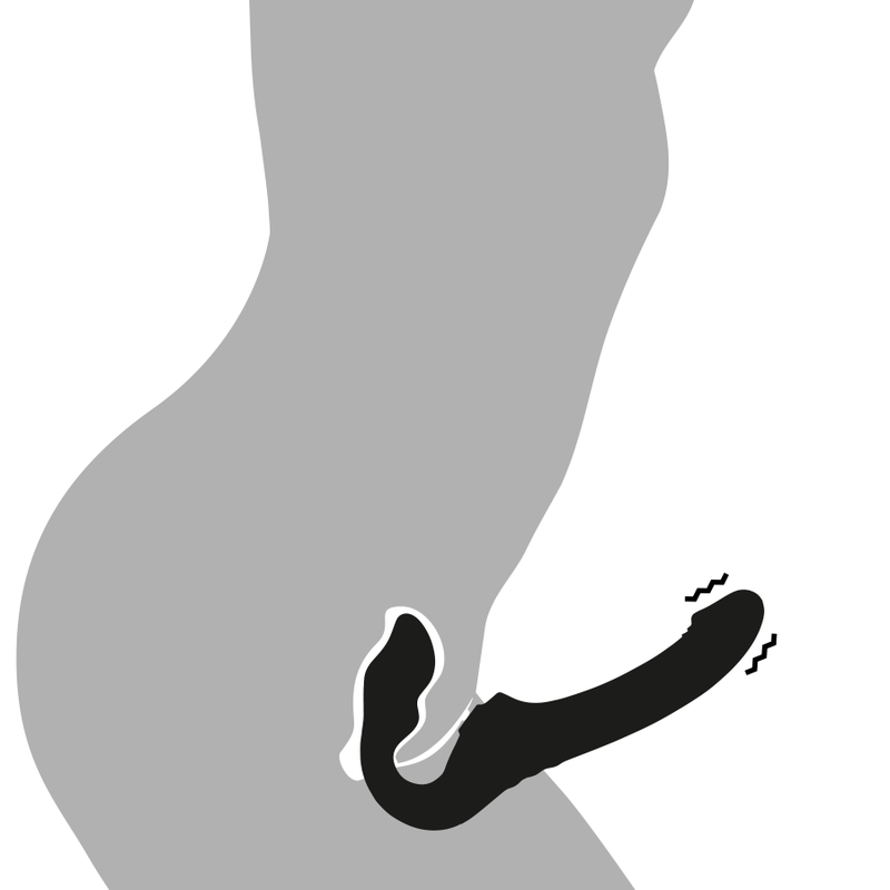 IBIZA - VIBRATORE SENZA CINGHIE TELECOMANDO 3 MOTORI 1000 COMBINAZIONI. - immagine 4