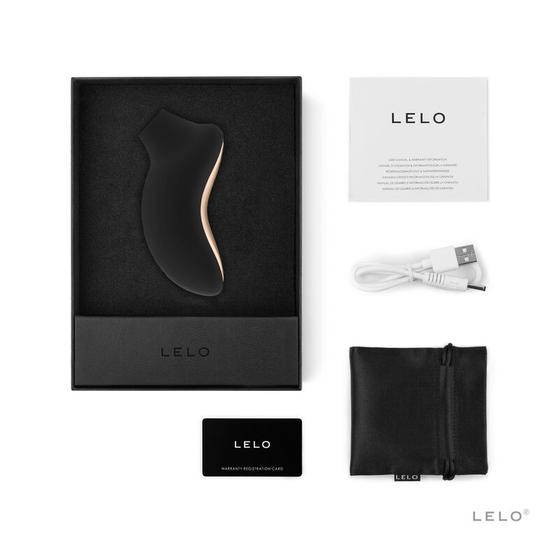 LELO - STIMOLATORE CLITORIDE SONA 2 NERO - immagine 2