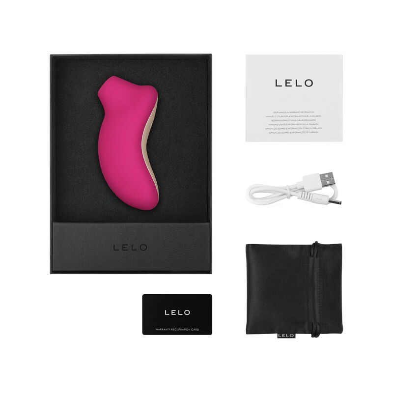 LELO - STIMOLATORE CLITORIDE SONA 2 CRUISE CHERRY - immagine 5