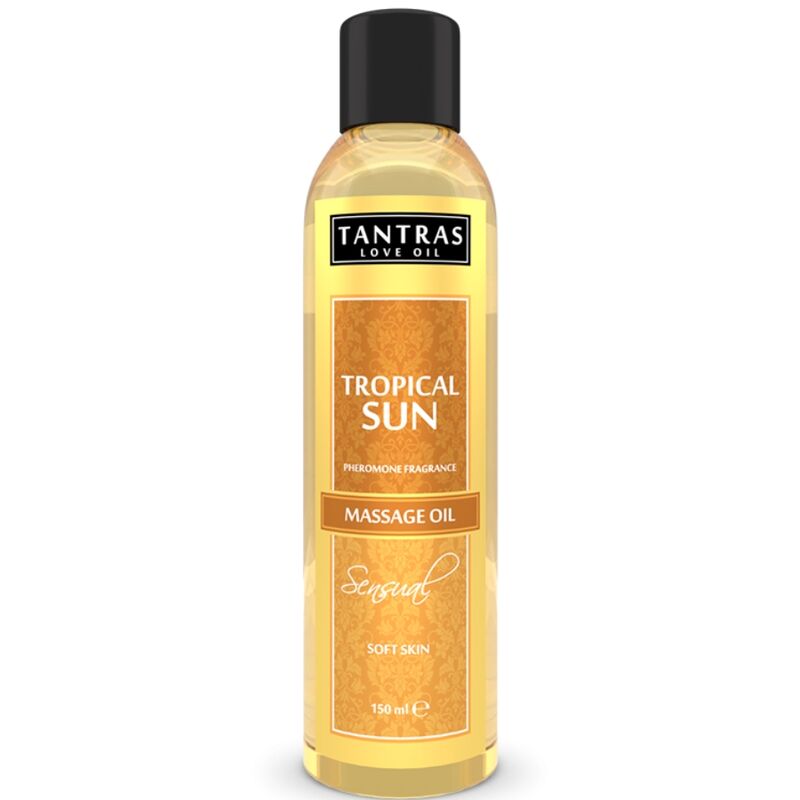 INTIMATELINE – TANTRAS LOVE OIL OLIO DA MASSAGGIO SOLE TROPICALE 150 ML
