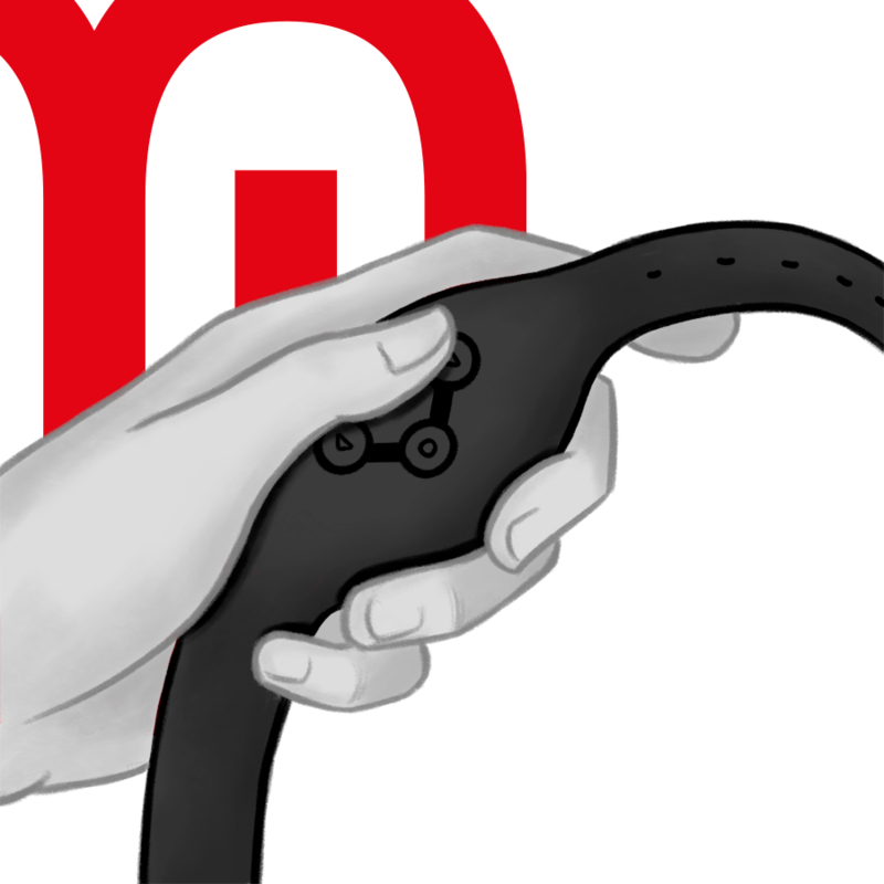 WATCHME - OROLOGIO CON TECNOLOGIA WIRELESS NERO GETTO - immagine 8