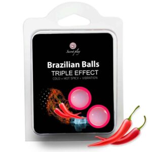 SECRETPLAY – SET 2 PALLINE BRASILIANE TRIPLO EFFETTO