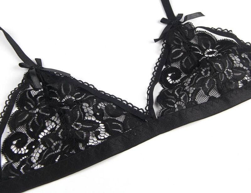 SUBBLIME SET - TRES PIEZAS SUJETADOR + LIGUERO + TANGA L/XL - immagine 4