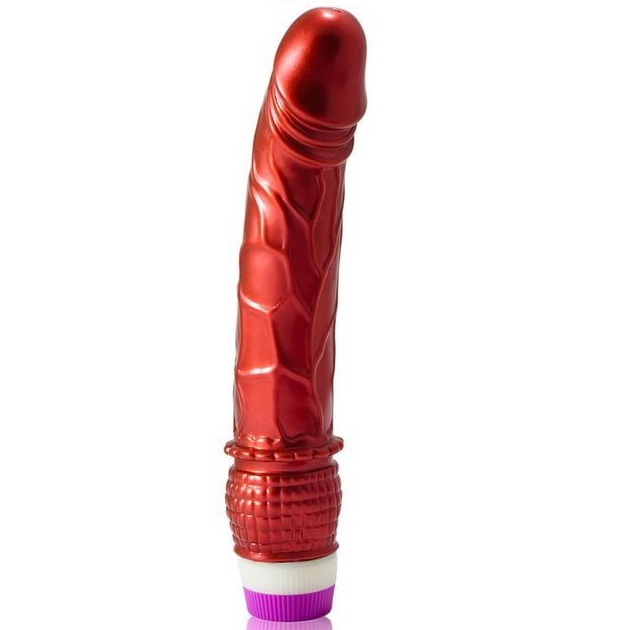 BAILE – VIBRATORE REALISTICO ROSSO 23 CM