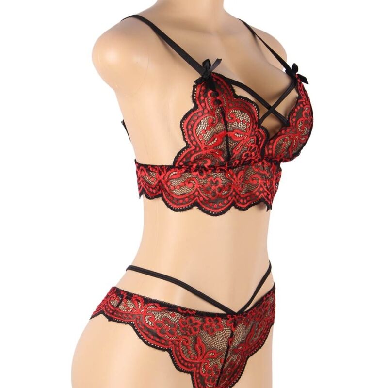SUBBLIME - SET DOS PIEZAS TOP Y PANTIES ENCAJE S/M - immagine 10
