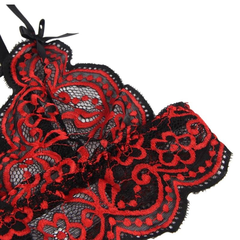 SUBBLIME - SET DOS PIEZAS TOP Y PANTIES ENCAJE S/M - immagine 9