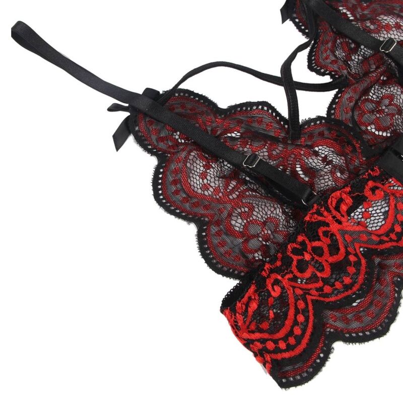 SUBBLIME - SET DOS PIEZAS TOP Y PANTIES ENCAJE S/M - immagine 5