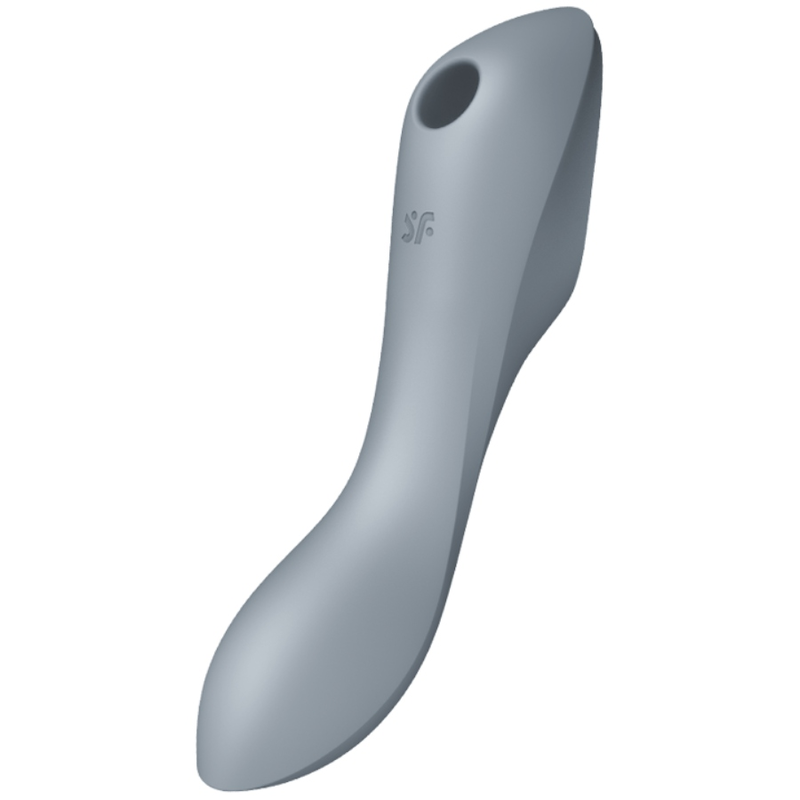 SATISFYER – VIBRATORE CURVY TRINITY 3 AIR PULSE GRIGIO