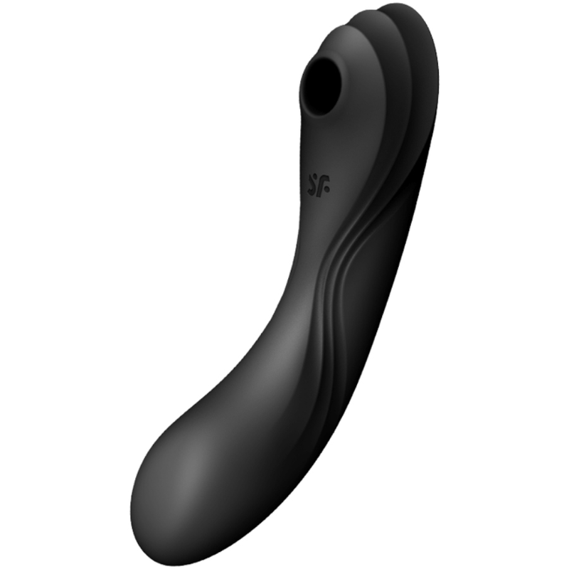 SATISFYER – VIBRATORE CURVY TRINITY 4 AIR PULSE NERO