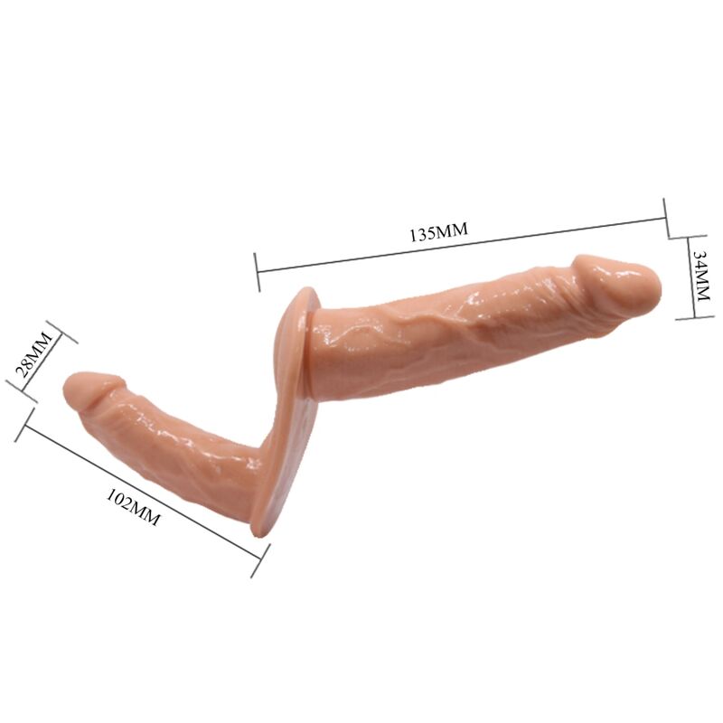 BAILE - BALLO ULTRA APPASSIONATA DOPPI DILDOS CON IMBRACATURA - immagine 2