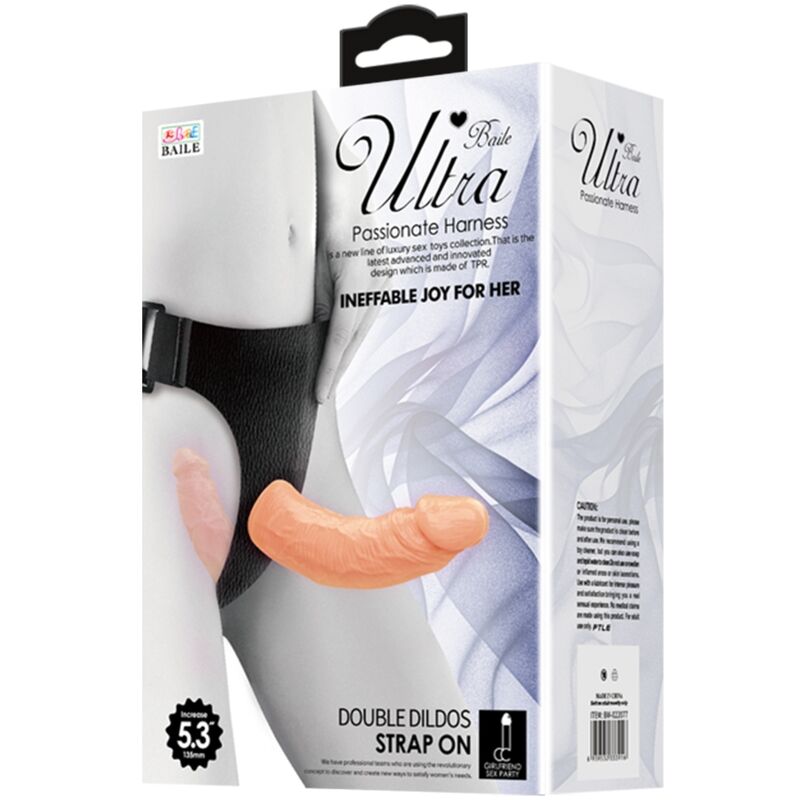 BAILE - BALLO ULTRA APPASSIONATA DOPPI DILDOS CON IMBRACATURA - immagine 3