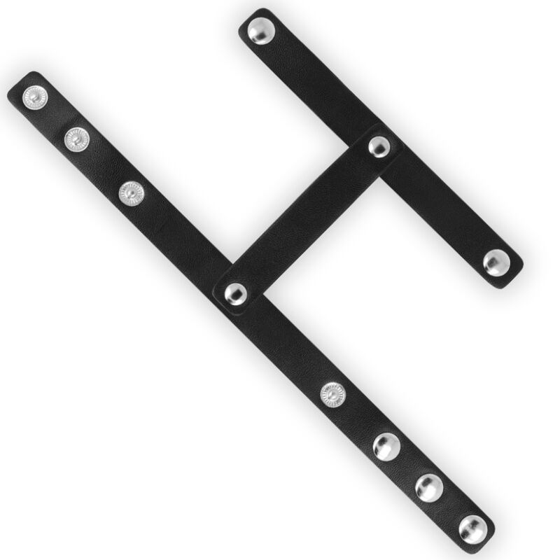 GABBIA A SFERA IN CUOIO FETISH OHMAMA - immagine 3