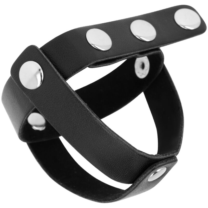 GABBIA A SFERA IN CUOIO FETISH OHMAMA - immagine 2